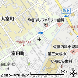 横山商店周辺の地図