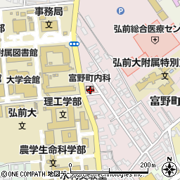 富野町内科医院周辺の地図