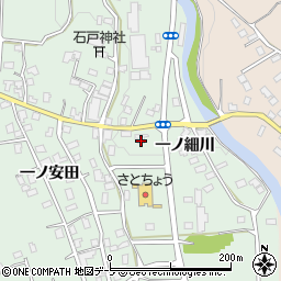 青森県弘前市湯口一ノ細川51周辺の地図