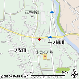 青森県弘前市湯口一ノ細川50周辺の地図