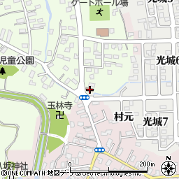 平賀本町郵便局 ＡＴＭ周辺の地図