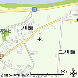 青森県弘前市黒滝一ノ川瀬97周辺の地図