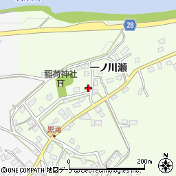 青森県弘前市黒滝一ノ川瀬46周辺の地図