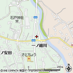 青森県弘前市湯口一ノ細川40周辺の地図