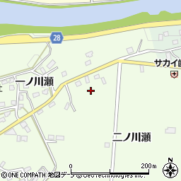 青森県弘前市黒滝一ノ川瀬61周辺の地図