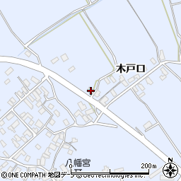 青森県平川市尾崎木戸口402周辺の地図