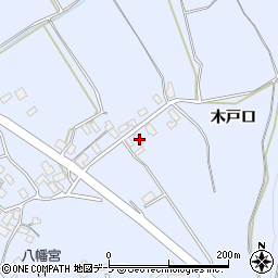 青森県平川市尾崎木戸口57周辺の地図