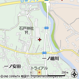 青森県弘前市湯口一ノ細川30周辺の地図