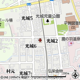 光城コミュニティセンター周辺の地図