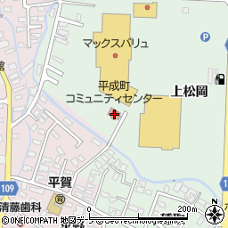 青森県平川市小和森上松岡184周辺の地図
