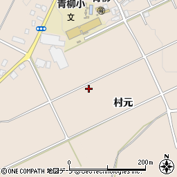 青森県弘前市悪戸村元32周辺の地図