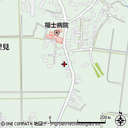 青森県弘前市新里東里見43周辺の地図