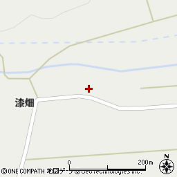 青森県十和田市法量谷地端周辺の地図