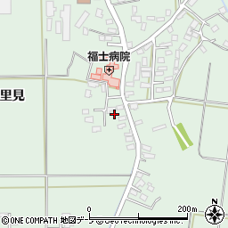 青森県弘前市新里東里見45-1周辺の地図