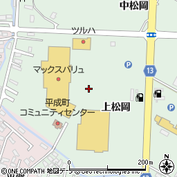 イオンタウン平賀周辺の地図