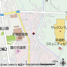 青森県平川市本町平野72-1周辺の地図