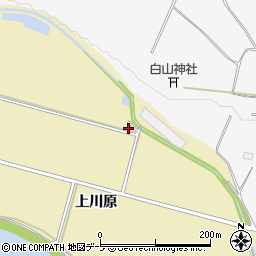 青森県十和田市切田上川原201周辺の地図
