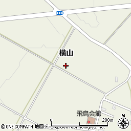 青森県平川市町居横山周辺の地図