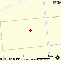 青森県十和田市沢田（蒼前平）周辺の地図