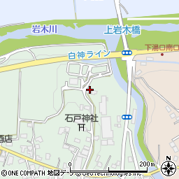 青森県弘前市湯口一ノ細川7周辺の地図