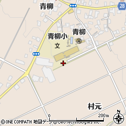 青森県弘前市悪戸村元26-1周辺の地図