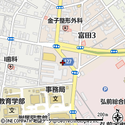 弘前銘醸酒ショップサン周辺の地図