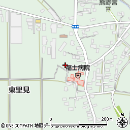 青森県弘前市新里東里見70-1周辺の地図