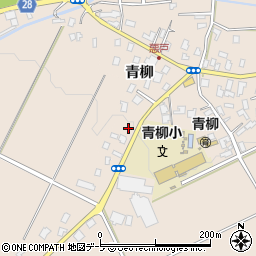 青森県弘前市悪戸青柳2-1周辺の地図