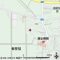 青森県弘前市新里東里見133周辺の地図