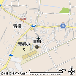 青森県弘前市悪戸村元21周辺の地図
