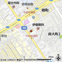 佐藤長松森町店周辺の地図