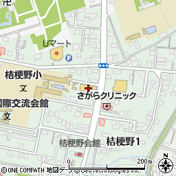 トヨタカローラ青森桔梗野店周辺の地図