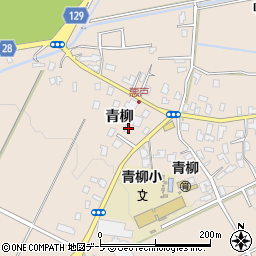 青森県弘前市悪戸青柳7周辺の地図