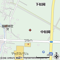 青森県平川市小和森周辺の地図