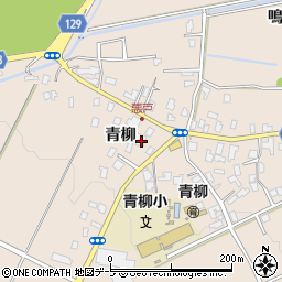 青森県弘前市悪戸青柳10周辺の地図