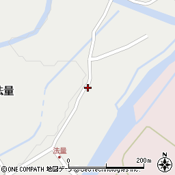 青森県十和田市法量下川原22周辺の地図