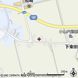 青森県平川市苗生松上東田154-1周辺の地図