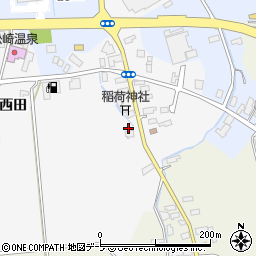 青森県平川市松崎亀井31周辺の地図