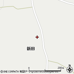 青森県十和田市法量新田39周辺の地図