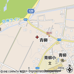 青森県弘前市悪戸青柳13周辺の地図