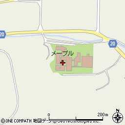 在宅介護支援センター メープル周辺の地図
