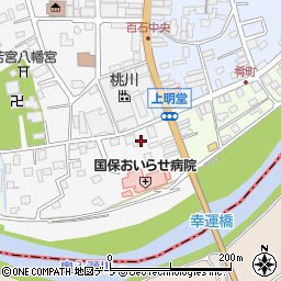 青森県上北郡おいらせ町上明堂10周辺の地図