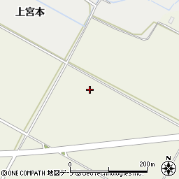 青森県平川市町居稲元周辺の地図