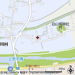 青森県弘前市鳥井野宮本26周辺の地図