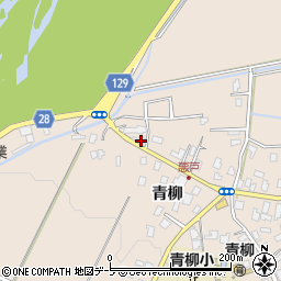青森県弘前市悪戸青柳16周辺の地図