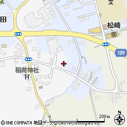 青森県平川市松崎亀井11-1周辺の地図