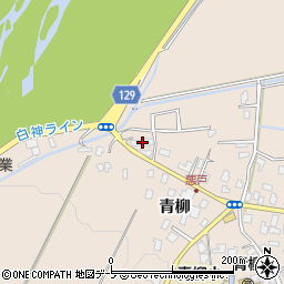青森県弘前市悪戸青柳17周辺の地図