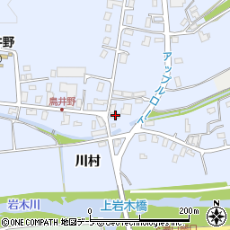 青森県弘前市鳥井野宮本31周辺の地図