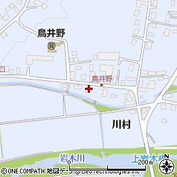青森県弘前市鳥井野長田65周辺の地図