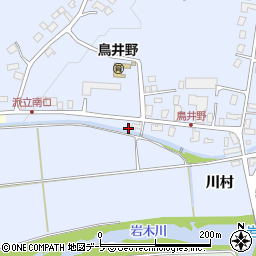 青森県弘前市鳥井野長田72-4周辺の地図